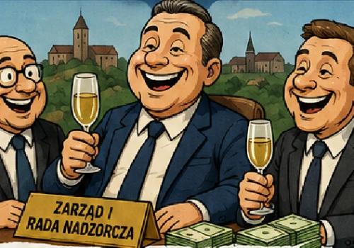 Burmistrz Wieliczki nie oszczędza na prezesach
