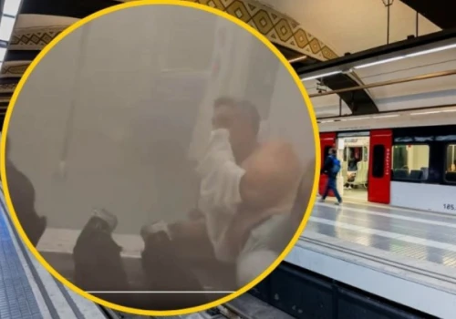 Pożar wybuchł w metrze. 39 osób trafiło do szpitala