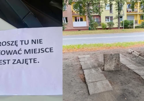 To nie są miejsca prywatne. Parking pod wiaduktem