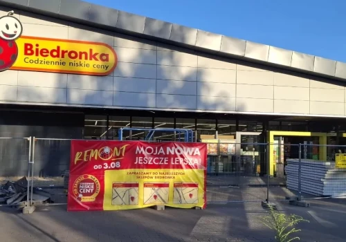 Biedronka przy ul. Olszewskiego w Jaworznie zostanie zamknięta. Sklep czeka przebudowa