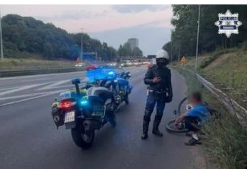 Ogromny mandat dla rowerzysty. Policja nie miała litości