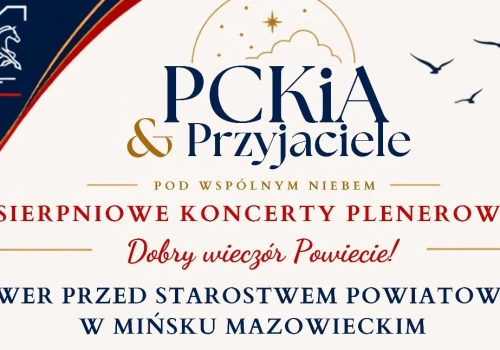 Sierpniowe koncerty pod wspólnym niebem