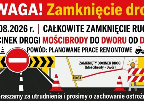 Od dziś zamknięta droga do dworu