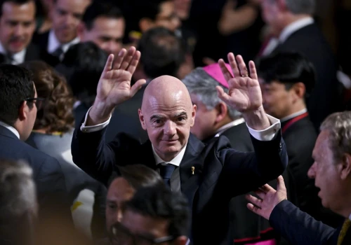 Głośno o wizycie Infantino. Pojechał do sojusznika Trumpa