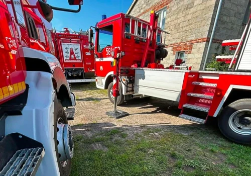 Pożar w przewodzie kominowym