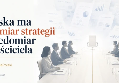 Polska ma nadmiar strategii i niedomiar właściciela