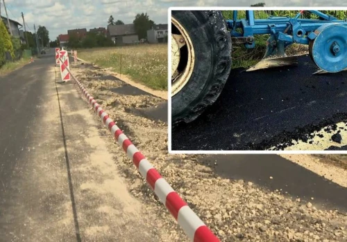 Decyzja sądu ws. rolnika, który zaorał asfalt. 