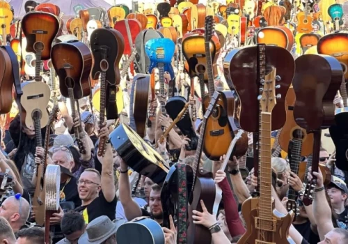 Nie tylko tysiące gitarzystów. Oto najdziwniejsze rekordy, które padły we Wrocławiu