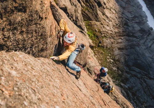 Grenlandzka „Sila” (600 m, 7c/A2+)