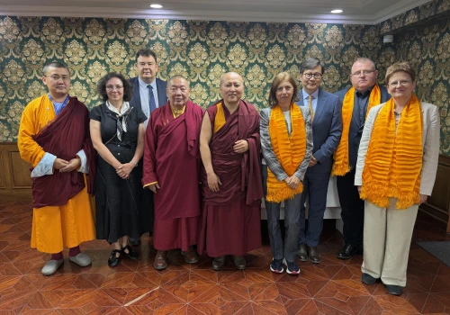 Delegacja UW w Mongolii