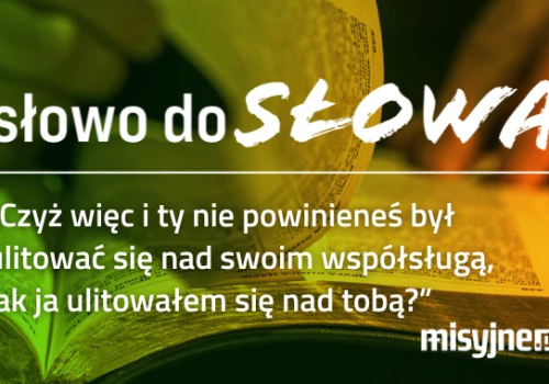 słowo do Słowa, 13 sierpnia 2026