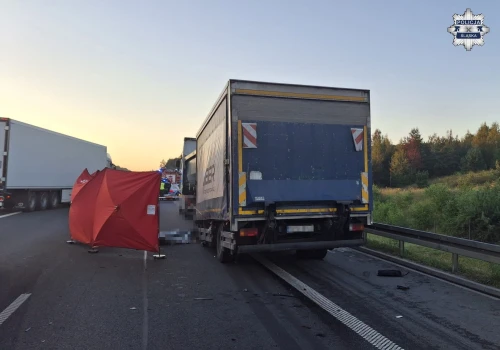 Tragiczny wypadek na A4 w Katowicach. Nie żyje 45-latek