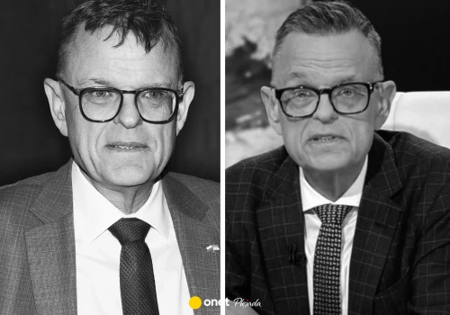 To było ostatnie wejście Andrzeja Morozowskiego na antenę. Wcześniej mówił o chorobie