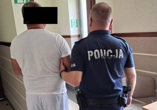 Aresztowany za groźby