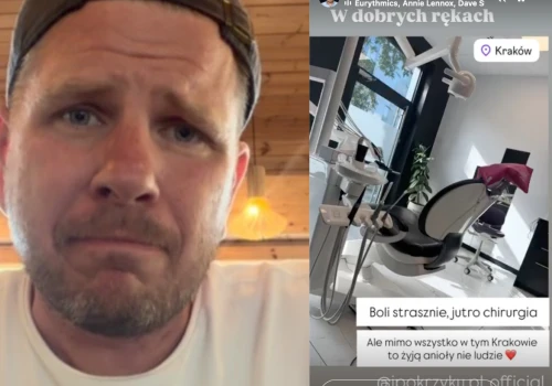 Chajzer znów u dentysty. "Boli strasznie, jutro chirurgia"