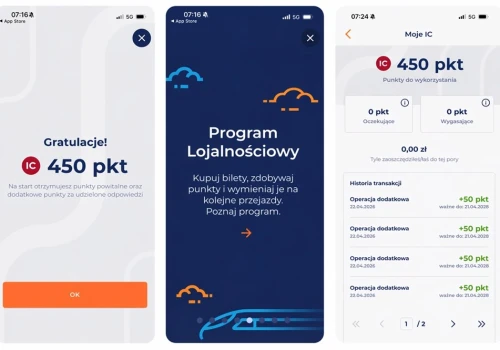 PKP Intercity: Już ponad 530 tysięcy użytkowników 