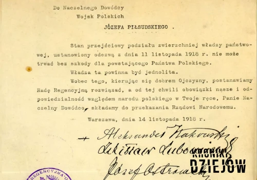 Piłsudski postawił wszystko na jedną kartę. Tak zaczęła się droga do niepodległości