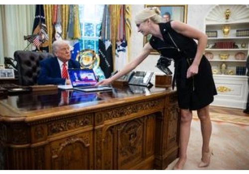Ujawniono listy Harp do Trumpa. "Jest pan dla mnie wszystkim"