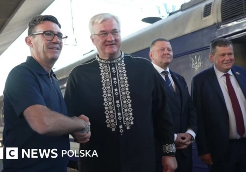 Podczas wizyty w Kijowie Burnham przekaże Zełenskiemu projekty pocisku dalekiego zasięgu