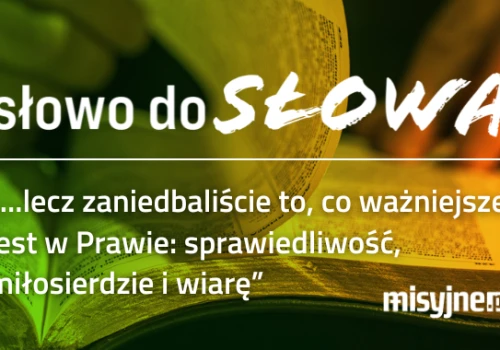 słowo do Słowa, 25 sierpnia 2026