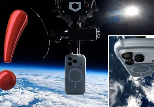 Zrzucili iPhone’a z ponad 30 km! I co? (WIDEO)