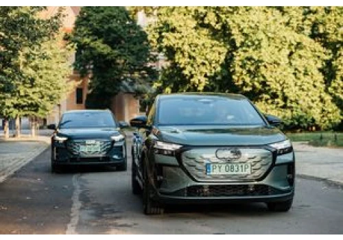 Warszawa – Wrocław w nowym Audi Q4 e-tron. Czas to największy luksus