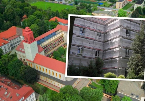 Zabytkowa część szpitala w Branicach w renowacji. Wymagająca inwestycja za 12 mln zł