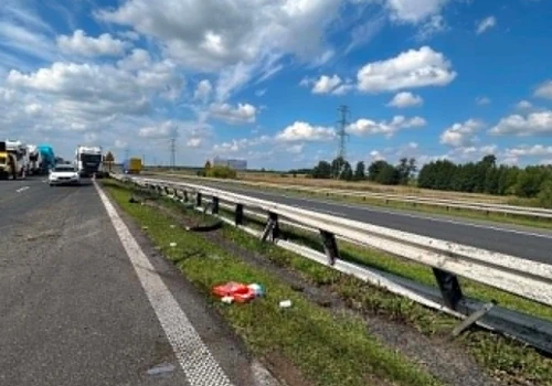 Zderzenie pojazdów na autostradzie A2