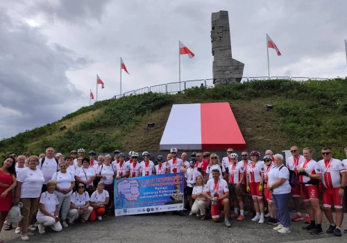 Rowerzyści z Kielc dotarli na Westerplatte