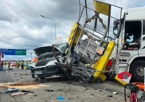 Tragedia na autostradzie A1. Cztery osoby nie żyją