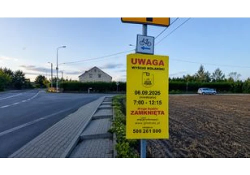 Zamkną DK80 w niedzielę, mieszkańcy są zdezorientowani. Kontrowersje przed wyścigiem kolarskim na drogach pod Toruniem