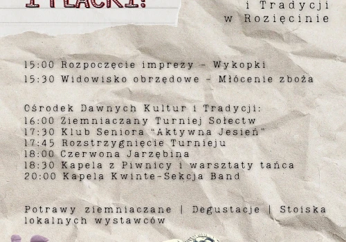Kultura, tradycja i… placki