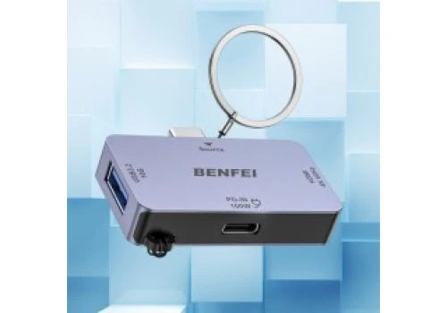 Benfei mini HUB USB-C 3w1 HDMI 4K@60Hz PD 100W za 23,48 zł w Amazon PL