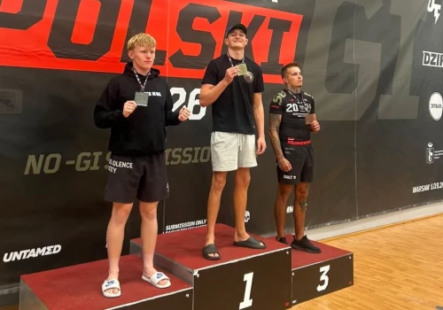 Alan Nowakowski mistrzem Polski w brazylijskim ju-jitsu