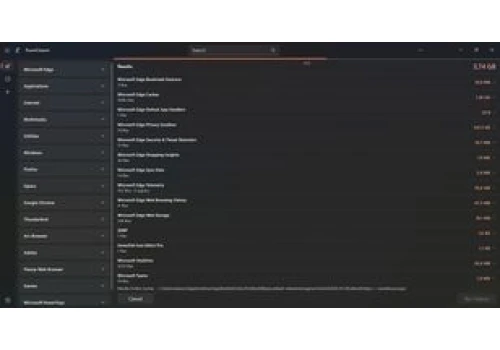 FluentCleaner - darmowa alternatywa dla CCleaner