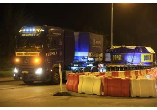 169 ton wjechało nocą do Łodzi. Szykują się do wielkiego drążenia