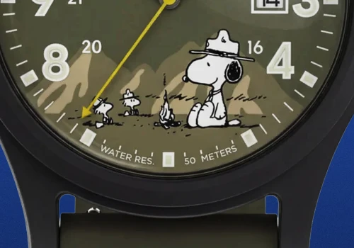 Snoopy rusza na szlak. Nowy Timex kosztuje niedużo i aż chce się go zabrać pod namiot