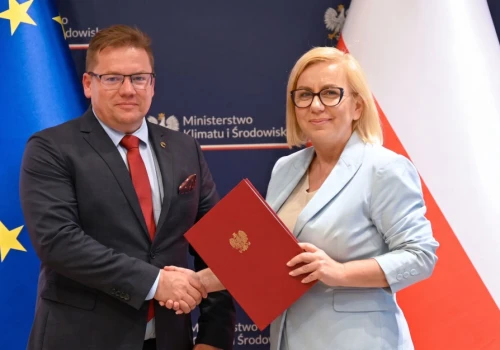 Kolejni ludzie Hennig-Kloski wchodzą do rządu. Jest nowy wiceminister środowiska i klimatu