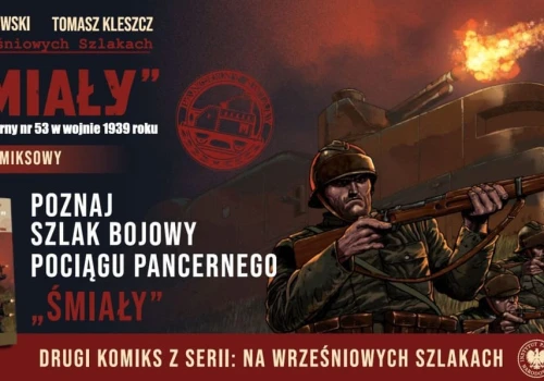 IPN wydał nowy komiks o pociągu pancernym „Śmiały”. Można go pobrać za darmo