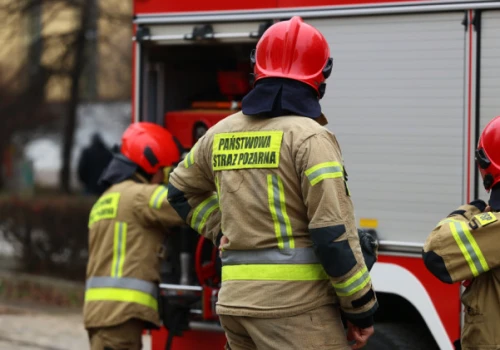 Pożar na Śląsku. Ogień pojawił się na złomowisku samochodów
