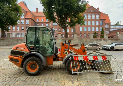 Remont był, koparka została