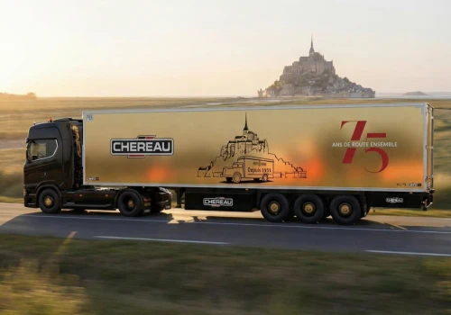 Limitowana seria na 75-lecie marki Chereau – 75 naczep ze specjalnymi detalami
