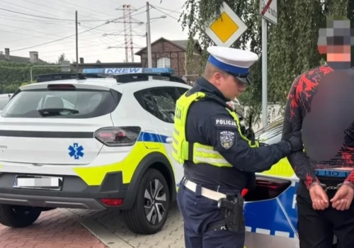 Kierowca transportu krwi miał cztery zakazy. Mimo to siadał za kierownicę