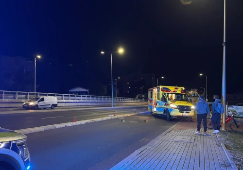 Ponad 1,5 promila i bez kasku. Rowerzysta rozbił głowę o asfalt