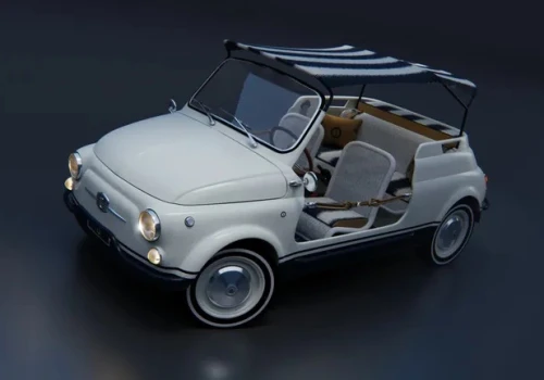 Fiat 500 otrzymał yachtową transformację, która sprawi, że zechcecie powrotu lata