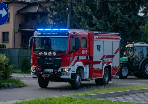 OSP Dankowice z nowym średnim MAN-em