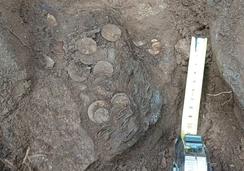 Srebrny skarb epoki wikingów. Największe takie znalezisko w Finlandii