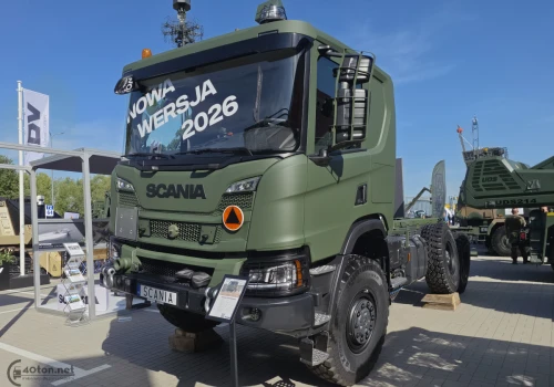 Nawet 400 Scanii z cysternami w Wojsku Polskim – prezentacja P460 w wersji 2026