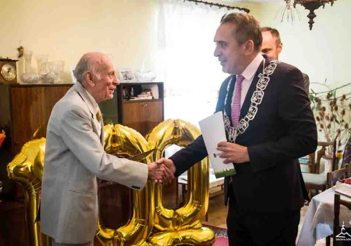 Zielona Góra. Piękny jubileusz i 200 lat dla Antoniego Furtaka