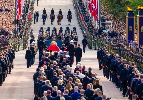 Norwegia żegna króla Haralda V. Na pogrzebie pojawili się Nawrocki i Zełenski